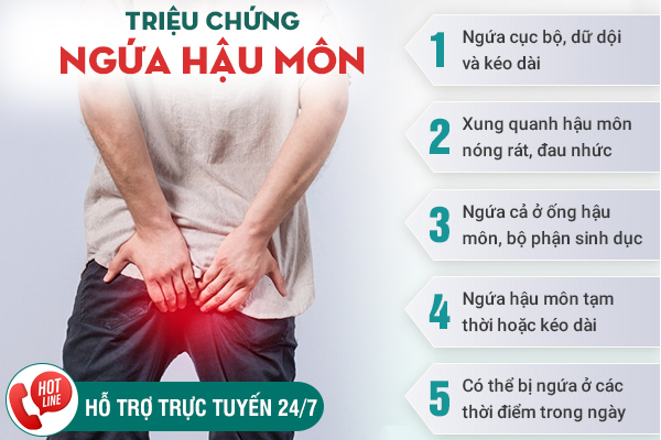 Ngứa hậu môn là bị gì? Cách làm dịu cơn ngứa hiệu quả, nhanh chóng