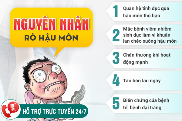 Rò hậu môn - Nguyên nhân, dấu hiệu và cách chữa trị hiệu quả
